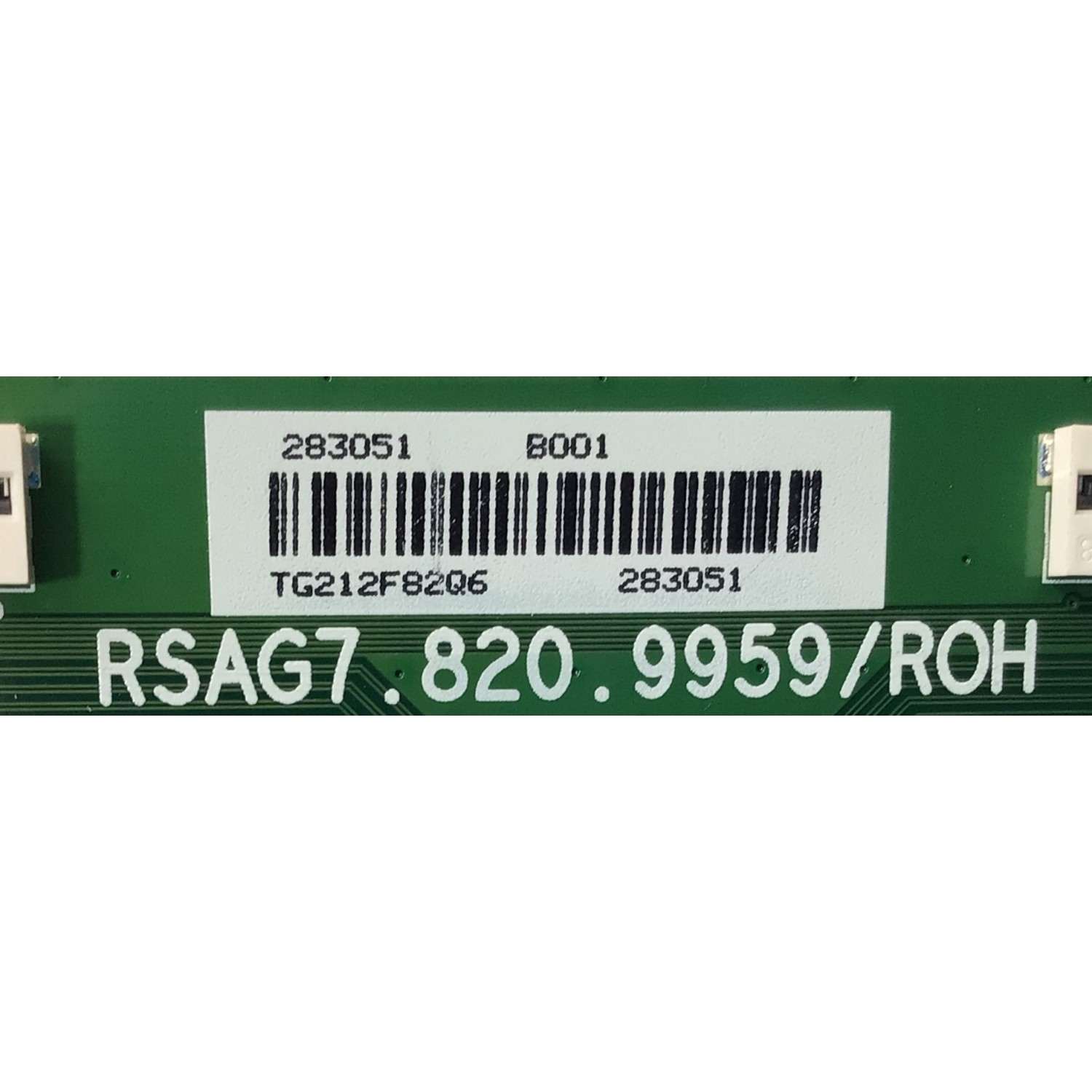 T-CON PARA TV TOSHIBA / NUMERO DE PARTE 283051 / RSAG7.820.9959/ROH / PANEL'S HD750Y1U71-TAL2K2\S0\GM\ROH / HD750Y1U71-TAL2K2\S0\GM\CKD3A\ROH / DISPLAY HV750QUB-F90 / MODELOS 75C350KU 75C350U / 75A6G - Imagen 2